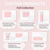 CLAT 100% Pure Pocket Cotton Pads Ultra Soft Non-Textured Vegan Hypoallergenic, Lint-Free, Anti-Rip Pads for Skincare, Makeup Removal & Wound Care Durable, Biodegradable & Eco-Friendly (120 Count) view 4