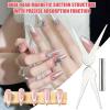 Magnetic Nail Tool - Portable Head Polish Magnet, Powerful Effect Creator, Handy Salon Styling Accessory Set, Versatile Manicure Design Enhancement Device | Creative Beauty Effect Applica view 2