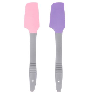 FESTFENDS Silicone Waxing Spatula Applicators Long Handle and Bright Colors Non-Stick Silicone for Convenient Wax Removal and Cleaning for Home and Personal Use
