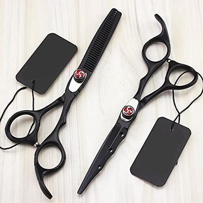 4 Color Professional 440c 6 '' Cut Hair Scissors Cutting Barber Haircut thinning Shears Hairdressing Scissors Set,