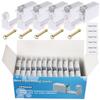 Nose Piercing Gun Kit - 72Pcs Self Nose Piercing Kit Unit Disposable Nose Piercing Gun Including 24Pcs Nose Piercing Gun with 24Pcs Built-in Nose Studs and 24Pcs Clean Tools for Nose Cartilage view 1
