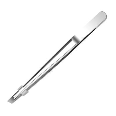 Tweezers for Eyebrows - Stainless Steel Eyebrow Plucking Clippers - Facial Hair Removal Tweezers,for Home Travel Vacation College Dorm Apartment Salon Barbershop