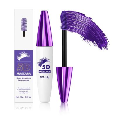 5D Silk Fiber Mascara For Lengthening And Curling Eyelashes With Natural For Cosplay Parties Volumizing Curling Mascara