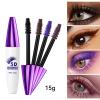 5D Silk Fiber Mascara For Lengthening And Curling Eyelashes With Natural For Cosplay Parties Volumizing Curling Mascara view 2