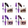 5D Silk Fiber Mascara For Lengthening And Curling Eyelashes With Natural For Cosplay Parties Volumizing Curling Mascara view 4