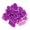 90PCS Hair Perm Rods Hair Curlers Rollers Wave Heat Perm Rod Root Fluffy Clamp DIY Clip Hairdressing Styling Tool(Purple & Pink) view 3