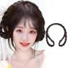 arzgul Soft Braided Animal Ears Hair Hoop Stylish Twist Headwear For Women Girls Nonslip Comfortable Daily Use(Dark Brown) view 2