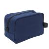 ViaGasaFamido Hanging Toiletry Bag for Men Travel, Nylon Shaving Storage Organizer with 3 Mesh Pockets, Portable Handle for Business Trip Bathroom (Dark Blue) view 3