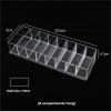8 Grids Guide Limit Comb Storage Box Electric Hair Clipper Rack Holder Organizer Case Barber Salon Hairdressing Tools view 2
