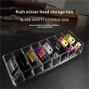 8 Grids Guide Limit Comb Storage Box Electric Hair Clipper Rack Holder Organizer Case Barber Salon Hairdressing Tools view 4