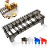 8 Grid Guide Limit Comb Holder Hair Clipper Storage Box Hair Supplies Plastic Blade Organizer Case Barber Salon Hairdressing Too view 3