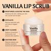 Vanilla Lip Scrub Exfoliator & Moisturizer for Dry Chapped Lips, Gentle Sugar Scrubber Cream with Avocado Oil & Vitamin C, Deep Cleanse & Soothing Lip Care, 1.76 OZ view 3