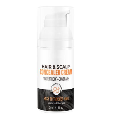iiniim Water-Resistant Hair Scalp Cover, Seamless Blending for Thinning Areas, Convenient 30ml Size Black One Size