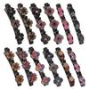 12PCS Sparkling Crystal Stone Braided Hair Clips for Women Girls, Shiny Flower Rhinestone Hair Clip, Braided Duckbill Hair Clip With Crystal Hair Accessories for Styling view 1