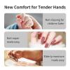 2026 New 3 in 1 Automatic Electric Nail Clippers for Seniors with Polishing and Led Light, Painless Toenail Trimmer for Thick Nails, Arthritis, Low Vision (White) view 4