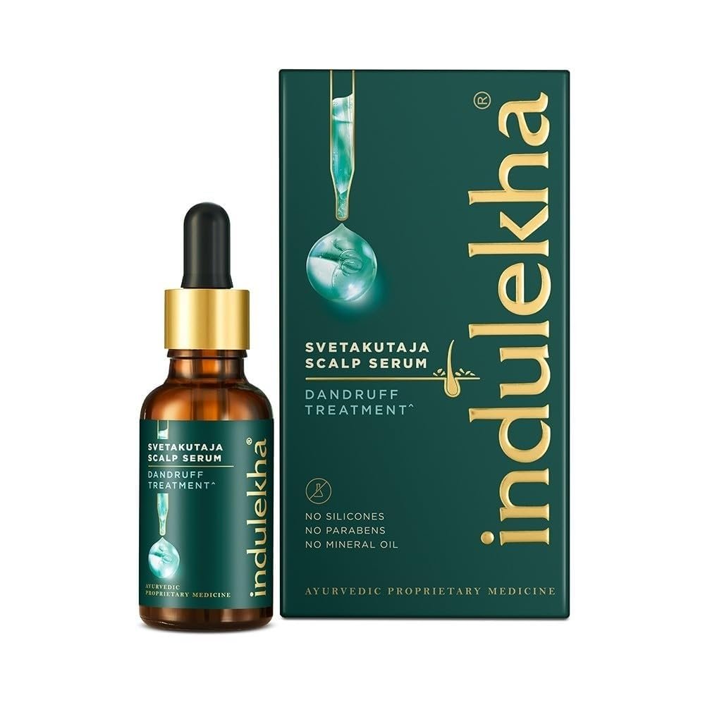 I''ndulekh''a Svetakutuja Dandruff Treatment Scalp Serum 30ml |Ayurvedic serum for dandruff treatment