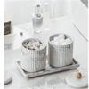 Brushing Cup Wash Cup Set Home Hotel Couple Toothbrush Jar Cup A Pair Of Dental Cups view 2