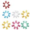 Aluminum Dread Locks 300pcs Mixed Color Plated Hair Ring Braid Dreadlocks Adjustable Metal Tube Lock Dread Beads Accessories for Styling(JFH10 300pcs) view 3