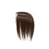 ALLUREMOUR Blonde Brown Hair Toppers Middle Part Women Human Hair Topper With Lace Base Clips In Hair Extensions (25 CM,02_7X11) view 1