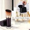 Angled Retractable Kabuki Brush for Foundation, Blush & Bronzer 1 Ct view 2