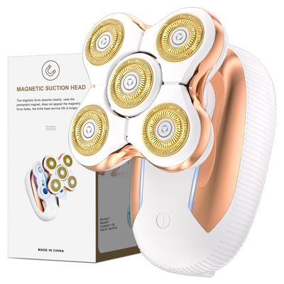 Electric Razors for Women:5D Magnetic Head Shaver for Women - Rechargeable Body Shaver Waterproof Hair Remover Painless Cordless Trimmer for Lady Legs