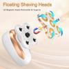 Electric Razors for Women:5D Magnetic Head Shaver for Women - Rechargeable Body Shaver Waterproof Hair Remover Painless Cordless Trimmer for Lady Legs view 3