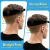 4PCS Blend Friend Fade Comb Set,Barber Fade Comb, Self Haircut Kit for Men, Haircut Gradient Hair Comb Compatible withall Hair Clippers Barber Accessories,for Home,Salon (Black) view 4