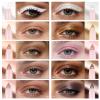 2in1 Cream Eye Shadow Brightener Sticks for Eyes, Neutral Highlighter High Pigmented Makeup with Blending Brush Built-in Sharpener, Long Lasting Eye Makeup sombras en crema para ojos #Diamond Gold view 3