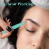 4 PCS Pointed Tweezers for Women Facial Hair, Sharp Blackhead Remover, Ingrown Hair Removal Kit, Stainless Steel Tweezers for Eyebrow, Chin and Ingrown Removal (Green, Black, Purple, Blue) view 4