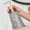 Wash Basin Soap Box Toothbrush Cup Bathroom Toiletries Set Gray view 3