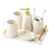 Ceramic Bathroom Five Piece Wash Set view 1