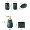 Ceramic Bathroom Five Piece Wash Set view 2