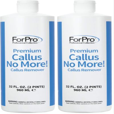 ForPro Professional Collection Premium Callus No More! Callus Remover, Fast-Acting Callus Removing Formula, 32 oz. (Pack of 2)
