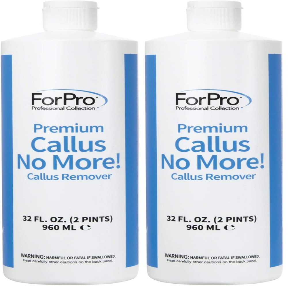 ForPro Professional Collection Premium Callus No More! Callus Remover, Fast-Acting Callus Removing Formula, 32 oz. (Pack of 2)