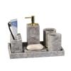 Bathroom Decoration Wash Set Marble Bath Hotel Model House Home Supplies Soft Wear Kit view 1