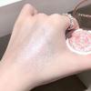 Highlighter Makeup Palette for Blush,Contour,Shadow,Face or Eye Makeup, Shimmer Glow, Creamy Mousse Pressed Powder, Intensely Pigmented, Glitter Sparkling (B03-05# Moonstone) view 2