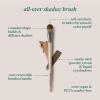 EcoTools All Over Eye Brush, Fluffy Eyeshadow Brush for Blending Lid & Crease Color, Soft Synthetic Bristles for Everyday Makeup, Vegan & Cruelty-Free, 1 Count view 2