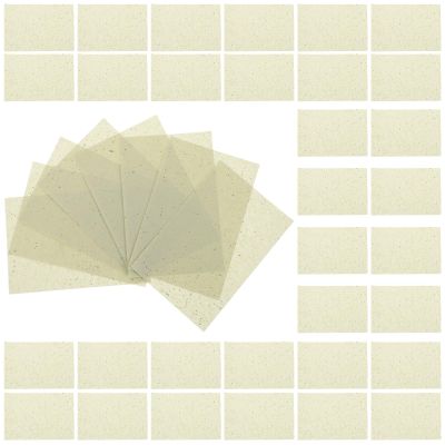 Hohopeti 100pcs Matte Finish Oil Absorbing Sheets for Face Plush Soft Blotting Papers for Oily Skin Oil Control Makeup Removal Pads Go Touch-up