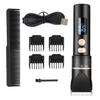 Hohopeti Professional Adjustable Hair Clipper Trimmer with LCD Display Stainless Steel Household Hair Cutter for Men and Travel Barber Supplies view 1