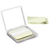 PLAFOPE Tea Extract Oil Blotting Sheets with Mirror and Powder Puff for Oily Skin Facial Oil Absorbing Papers for Makeup Touch-up Portable Absorbing Tool for Men and Women Lightweight and view 1