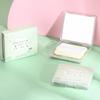 PLAFOPE Tea Extract Oil Blotting Sheets with Mirror and Powder Puff for Oily Skin Facial Oil Absorbing Papers for Makeup Touch-up Portable Absorbing Tool for Men and Women Lightweight and view 4