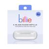 B'ilie Womens Razor 5-Blade Razor Cartridge Refills, Nickel-Free with Alo 4 Ct (pack of 1) view 1
