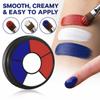 BOBISUKA Red White Blue Face & Body Paint 6 Colors Cream Washable Face Paint for Patriotic Pride, 4th of July, USA Flag, Independence Day Easy to Blend, High Pigment & Long Lasting view 3