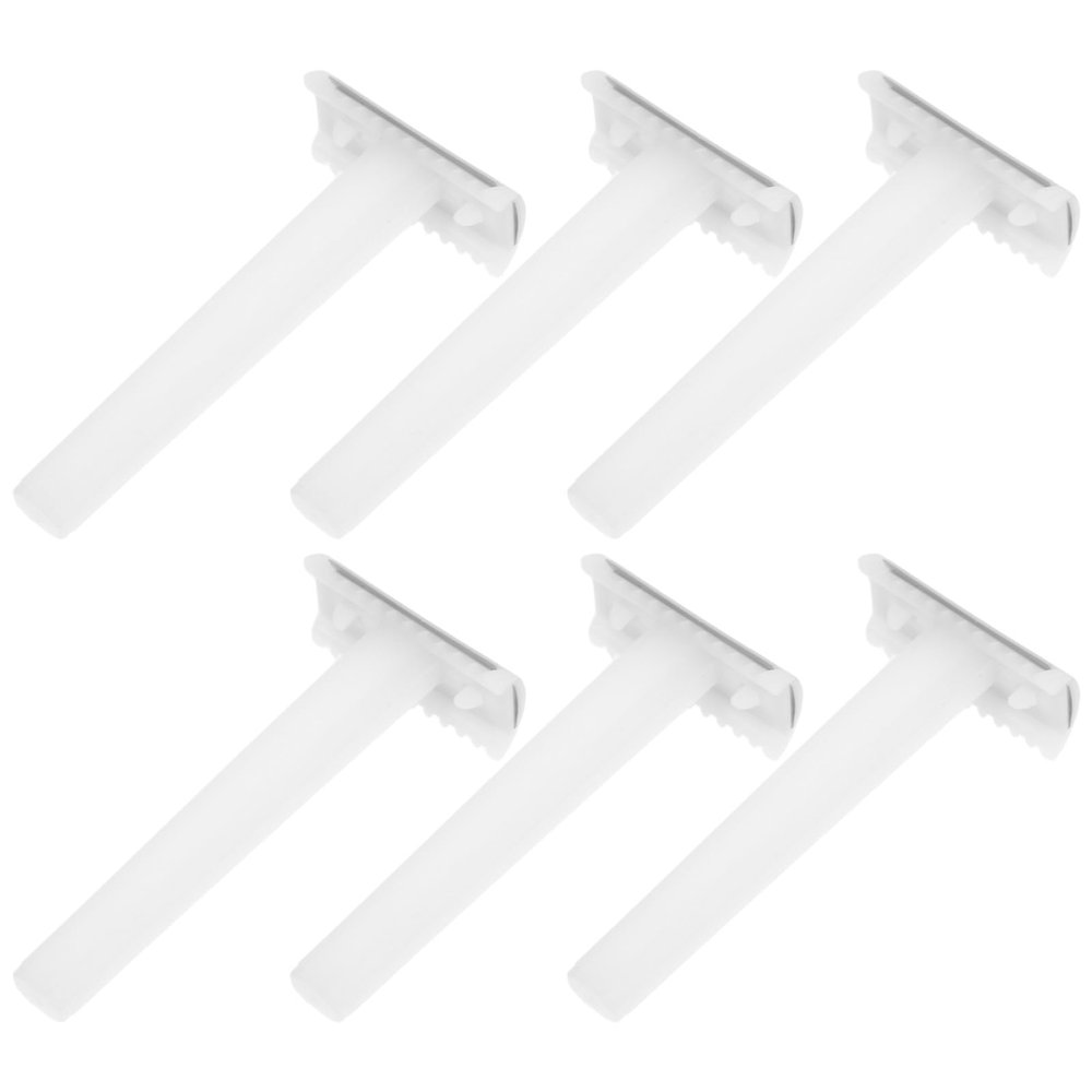 Hohopeti 10 pcs Disposable Hair Removal Shaver for Women and Men Double Edge Manual Razor Compact Lightweight Face and Easy to Use Portable Hair Removal Tool