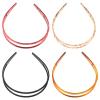 LALADEFIEE 4pcs Women's Hollow Teeth Headbands Non-slip Hair Styling Tools for Face Washing Makeup Exercise and Everyday Use and Versatile Hair Accessories view 1