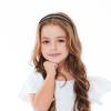 LALADEFIEE 4pcs Women's Hollow Teeth Headbands Non-slip Hair Styling Tools for Face Washing Makeup Exercise and Everyday Use and Versatile Hair Accessories view 3