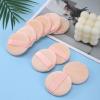 10 Pcs Foundation Puff, Setting Puff 2.3'' Cotton Velour Face Makeup Compact Makeup Sponge Cushion Puffs Loose Make Up Sponges for Foundation Setting view 3