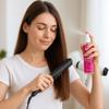 NEW Heat Protectant Spray for Natural and Curly Hair  Mongongo Oil Styling Mist 4oz | Protects from Heat Damage, Adds Shine, Frizz Control & Lightweight Moisture view 2