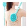 1Pc Silicone Long Handle Bath Brush Double-Sided Shower Exfoliating Brush view 2