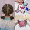 Flying Butterfly Hairpin, Moving Butterfly Hair Clips, Hair Clips for Girls, Cute Glitter Rhinestones Barrettes for Women (Green) view 3